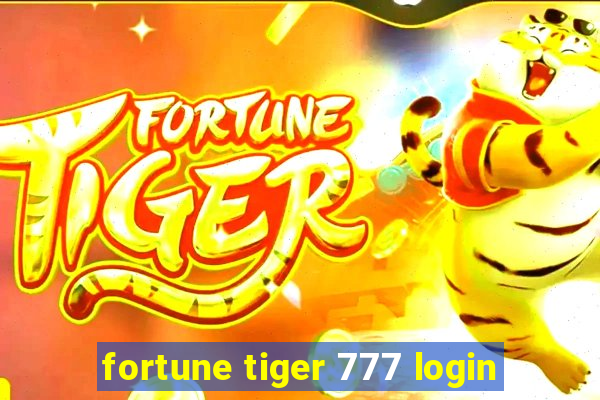 fortune tiger 777 login